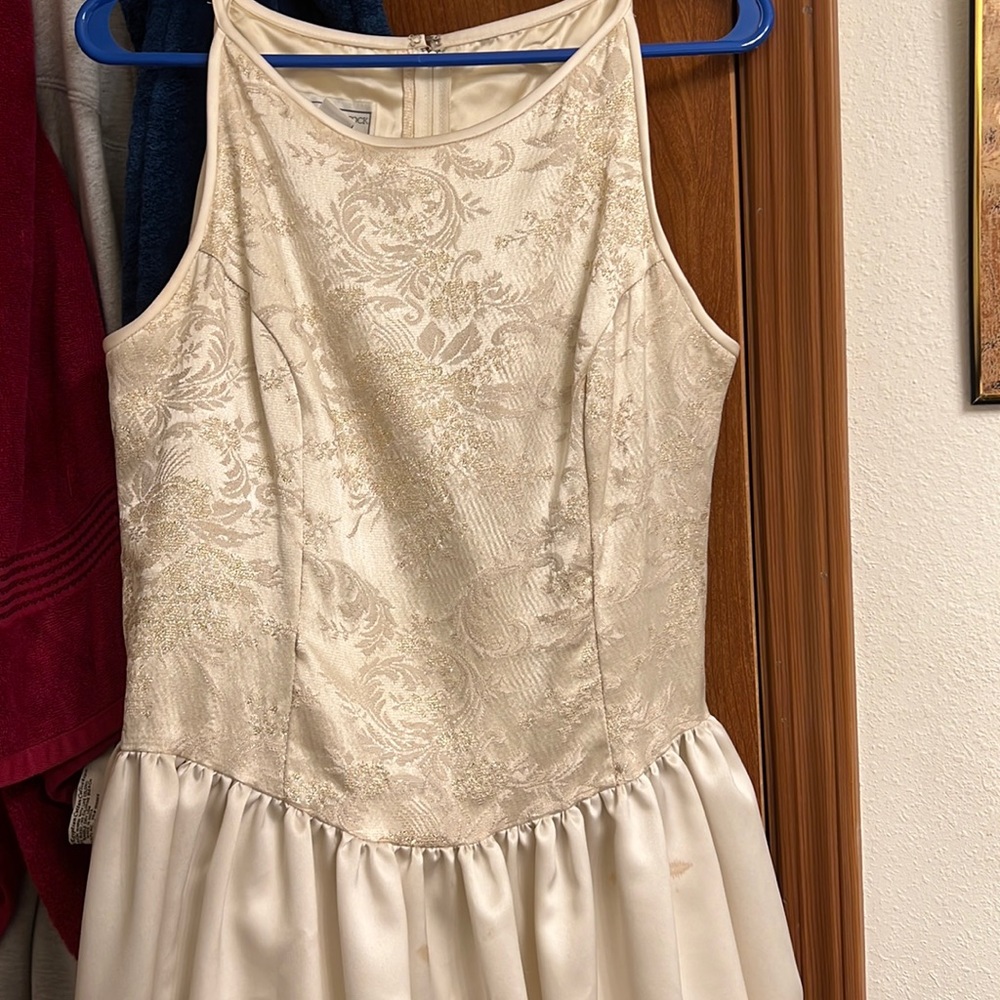 Ladies prom dress.